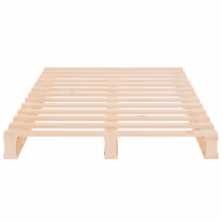 vidaXL Pallet Bed Bedroom Bed Frame Bed Base 90x190 cm Single Solid Wood Pine - Additional view 5