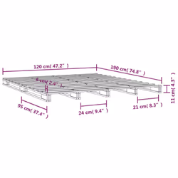 VidaXL 821429 bed - Additional view 8
