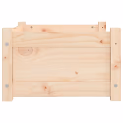 vidaXL Solid Pine Wood Dog Bed 55.5x45.5x28 cm Wooden Pet Sofa Puppy Dog Couch - Additional view 5