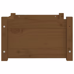 vidaXL Solid Pine Wood Dog Bed 55.5x45.5x28 cm Honey Brown Pet Sofa Dog Couch - Additional view 5
