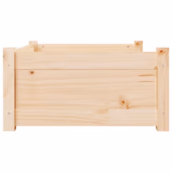 vidaXL Solid Pine Wood Dog Bed 75.5x55.5x28 cm Wooden Pet Sofa Puppy Dog Couch - Additional view 5