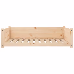 vidaXL Solid Pine Wood Dog Bed 95.5x65.5x28 cm Wooden Pet Sofa Puppy Dog Couch - Additional view 4