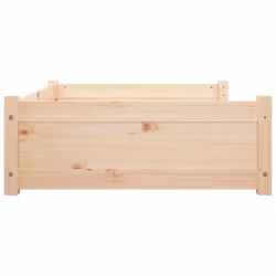 vidaXL Solid Pine Wood Dog Bed 95.5x65.5x28 cm Wooden Pet Sofa Puppy Dog Couch - Additional view 5