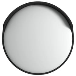 vidaXL Convex Traffic Mirror PC Plastic Road Safety Black/Orange Multi Sizes - 60 cm