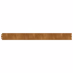 vidaXL Lawn Edgings Garden Edging Outdoor Grass Border Flexible Corten steel - 10 x 103 cm/ 10 pcs