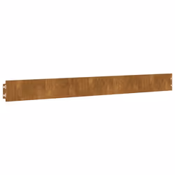 vidaXL Lawn Edgings Garden Edging Outdoor Grass Border Flexible Corten steel - 10 x 103 cm/ 10 pcs - Additional view 5