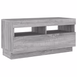 vidaXL TV Cabinet with LED Lights TV Stand Media Unit Furniture Multi Colours - Grey sonoma - Additional view 10