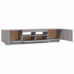 vidaXL TV Cabinet with LED Lights TV Stand Media Unit Furniture Multi Colours - Grey sonoma - Additional view 9