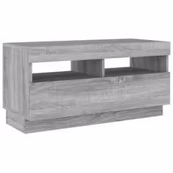 vidaXL TV Cabinet with LED Lights TV Stand Media Unit Furniture Multi Colours - Grey sonoma - Additional view 10