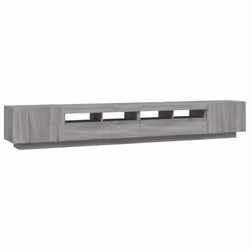 vidaXL TV Cabinet with LED Lights TV Stand Media Unit Furniture Multi Colours - Grey sonoma - Additional view 8