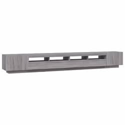 vidaXL TV Cabinet with LED Lights TV Stand Unit Stereo Cabinet Multi Colours - Grey sonoma - Additional view 8
