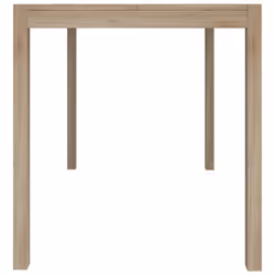 vidaXL Solid Wood Acacia Dining Set Table Outdoor Dinette Chair 5/7 Piece - 5 piece - Additional view 4