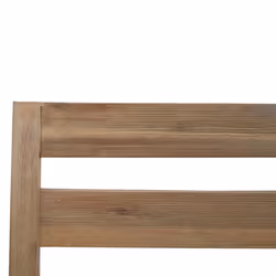 vidaXL Solid Wood Acacia Dining Set Table Outdoor Dinette Chair 5/7 Piece - 5 piece - Additional view 8