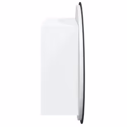 vidaXL Bathroom Cabinet with Round Mirror and LED Cabinet Storage Cupboard - White, 70 cm - Additional view 6