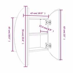 VidaXL 345584 bathroom vanity/sink cabinet - Additional view 8