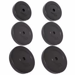 vidaXL Weight Plates Gym Fitness Training Dumbbell Barbell Disc Multi Models - 6