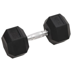 vidaXL Dumbbell Cast Iron Hex Dumbbell Free Weight Plate Fitness Multi Models - 1x 17.5 kg