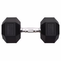 vidaXL Dumbbell Cast Iron Hex Dumbbell Free Weight Plate Fitness Multi Models - 1x 20 kg