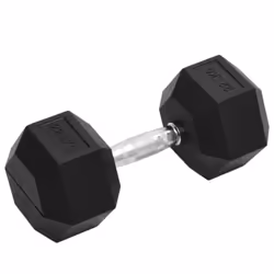 vidaXL Dumbbell Cast Iron Hex Dumbbell Free Weight Plate Fitness Multi Models - 1x 22.5 kg