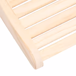 vidaXL Solid Wood Pine Sauna Headrest Spa Wooden Sauna Neck Pillow Headrest - Additional view 4