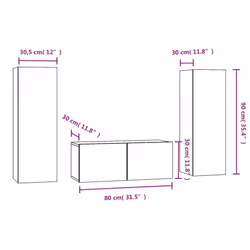 VidaXL 3120234 TV cabinet/entertainment centre - Additional view 7