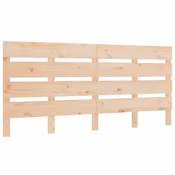 ) vidaXL Bed Frame Bedstead Wooden Bed Base Mattress Foundation Solid Wood Pine - Brown, 135 x 190 cm (W x L - Additional view 8