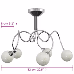 VidaXL 337907 ceiling lighting G9 200 W F - Additional view 6