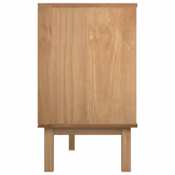 vidaXL Drawer Cabinet Cupboard Storage Sideboard Chest OTTA Solid Wood Pine - Brown - Additional view 4