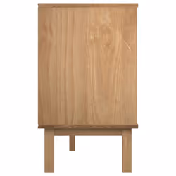 vidaXL Drawer Cabinet Cupboard Storage Sideboard Chest OTTA Solid Wood Pine - Brown and grey - Additional view 4