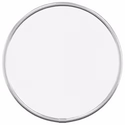 vidaXL Wall Mirror Round Bathroom Vanity Make up Mirror Multi Colours/Sizes - silver, 20 cm