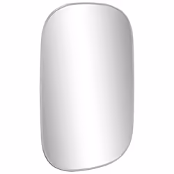vidaXL Wall Mirror Silver 70x45 cm Bathroom Vanity Make up Cosmetic Mirror - Additional view 2