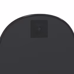 vidaXL Wall Mirror Silver 90x40 cm Bathroom Vanity Mirror Multi Colours/Sizes - black, 40 x 30 cm - Additional view 4