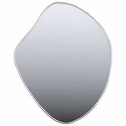vidaXL Wall Mirror Bathroom Vanity Make up Mirror Multi Colours 50x40/60x50 cm - silver, 50 x 40 cm