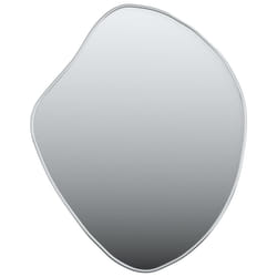 vidaXL Wall Mirror Bathroom Vanity Make up Mirror Multi Colours 50x40/60x50 cm - silver, 50 x 40 cm