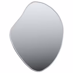 vidaXL Wall Mirror Bathroom Vanity Make up Mirror Multi Colours 50x40/60x50 cm - silver, 50 x 40 cm