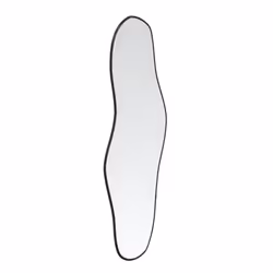 vidaXL Wall Mirror Gold 90x40 cm Bathroom Hall Vanity Make up Cosmetic Mirror - black, 60 x 25 cm