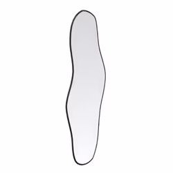 vidaXL Wall Mirror Gold 90x40 cm Bathroom Hall Vanity Make up Cosmetic Mirror - black, 90 x 40 cm