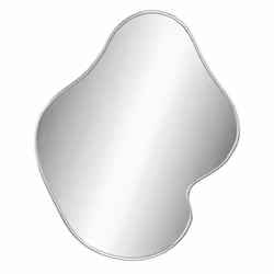 vidaXL Wall Mirror Bathroom Vanity Make up Mirror Multi Colours 50x40/60x50 cm - silver, 60 x 50 cm