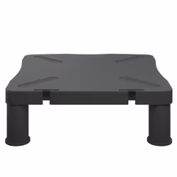 vidaXL Monitor Stand Black Screen Riser Desktop Laptop Stand Display Shelf