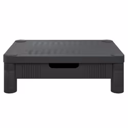 vidaXL Monitor Stand Black Screen Riser Desktop Laptop Stand Display Shelf