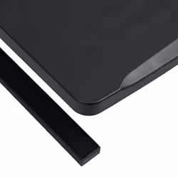vidaXL Monitor Stand Black Screen Riser Desktop Laptop Stand Display Shelf - Additional view 5