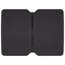 vidaXL Footrest Black Office Ottoman Small Footstool Tilt Angle Adjustable - Additional view 4