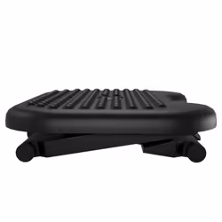vidaXL Footrest Black Office Ottoman Small Footstool Tilt Angle Adjustable - Additional view 4
