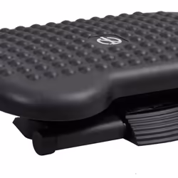 vidaXL Footrest Black Office Ottoman Small Footstool Tilt Angle Adjustable - Additional view 7