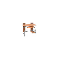 vidaXL Mobile Computer Desk Pull Out Tray Finish Table Multi Colours/Sizes - Brown
