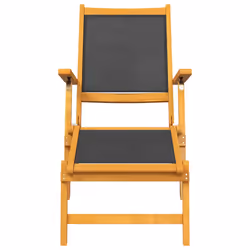 VidaXL 3120443 outdoor chair Terrace Acacia wood, Fabric - Additional view 4