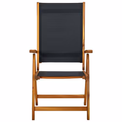 VidaXL 3120454 outdoor chair Terrace Acacia wood, Fabric