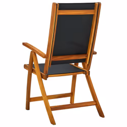 VidaXL 3120455 outdoor chair Terrace Acacia wood, Fabric - Additional view 4