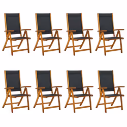 VidaXL 3120456, Terrace, Acacia wood, Fabric, 575 mm, 720 mm, 1090 mm, 43 cm