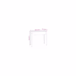 vidaXL Garden Planter 100.5x40.5x90 cm Galvanised Steel Outdoor Raised Bed - Additional view 5
